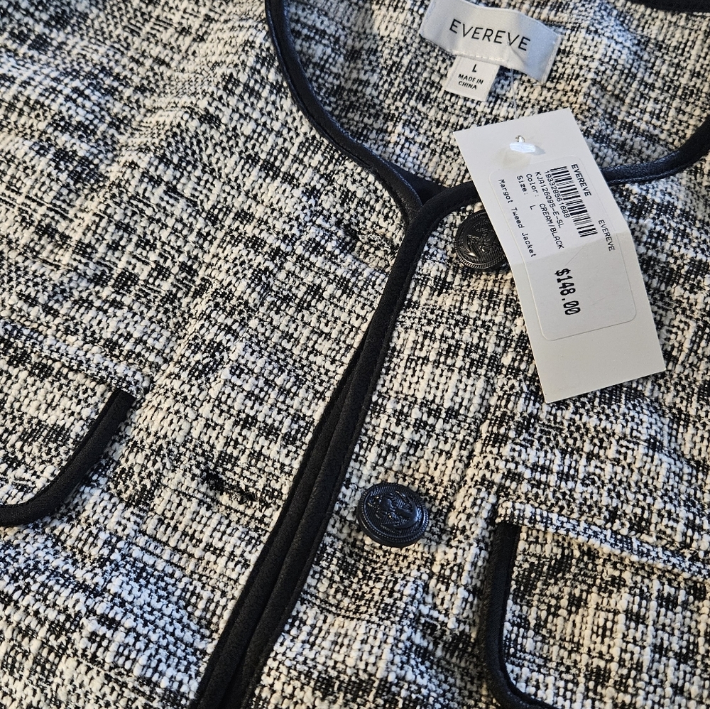 Evereve Tweed Jacket - Picture 4 of 4